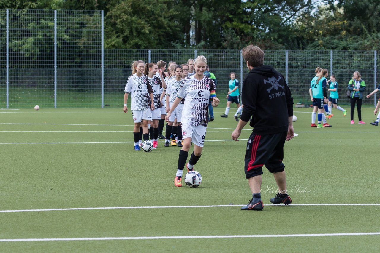 Bild 203 - B-Juniorinnen Wedel - St. Pauli : Ergebnis: 1:2